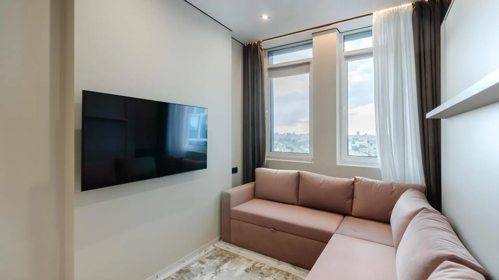 Apartmán Petrovdom Apartmenrs 23-265A In Rc Manhattan Beresteiskyi 11 Kyjev Ukrajina